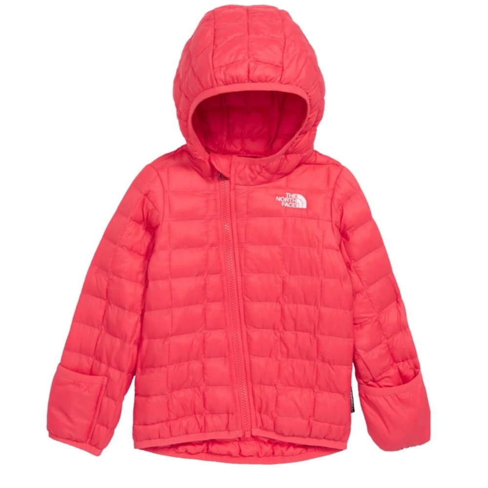 The North Face Pink Hooded Puffer Jacket • 6-12 months